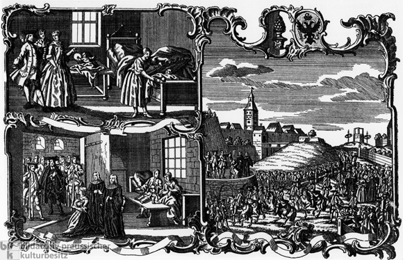 Crime and Execution of a Child Murderess (18th Century) 